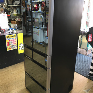 大容量! 2013年製 HITACHI 日立 565Lフレンチドア冷蔵庫 真空チルド