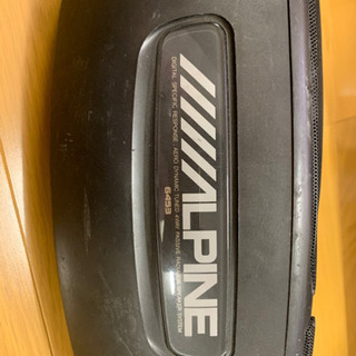 アルパイン ALPINE スピーカーⅹ2 置型 当時物  6453の画像