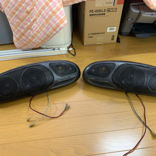 アルパイン ALPINE スピーカーⅹ2 置型 当時物  6453の画像