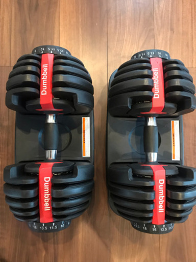 可変式 ダンベル 24kg 2個