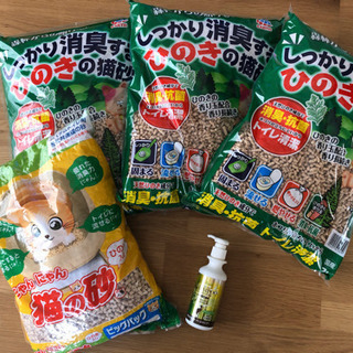 猫砂　４点　シャンプーセット