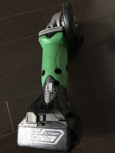 日立 18v 6アンペア コードレスグラインダー