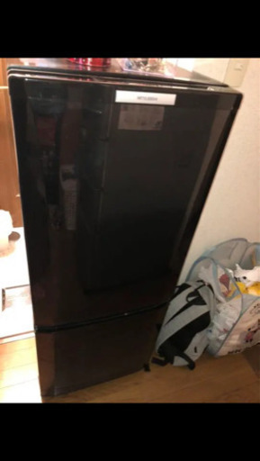 青森市配送無料！冷蔵庫 146Ｌ三菱 MR-P15S-B