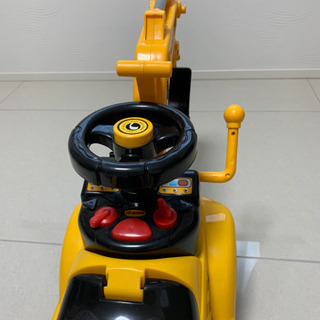 乗り物 おもちゃ ショベルカーの画像