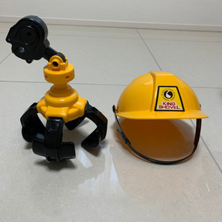 乗り物 おもちゃ ショベルカーの画像