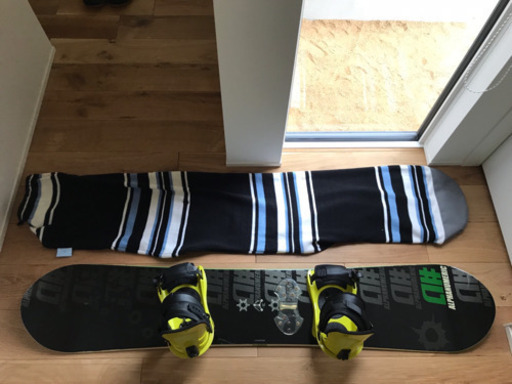 スノーボード板・ビンディング・ブーツ等セット