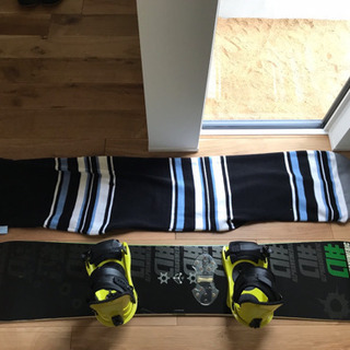 スノーボード板・ビンディング・ブーツ等セット