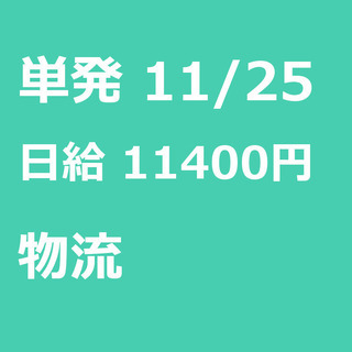 【急募】 11月25日/単発/日払い/港区:【急募・電話面談で入...