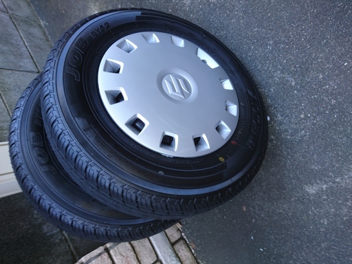 (取引中)軽バン軽トラ タイヤホイール4本セット