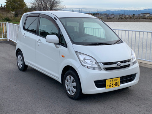 ムーヴ パールホワイト H19 L175S 6万円リ料込み 車検2年付11万円  