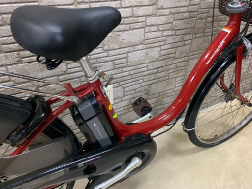 東京23区配達無料  新基準  ヤマハ パスナチュラ  6Ah リチウム 電動自転車 中古 ☆☆26インチ