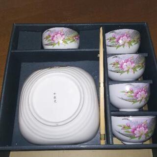 普段使いに 深皿＆湯飲み５客セット【未使用/保管品】の画像