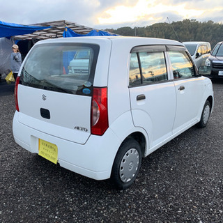 審査なしの分割可能な車屋　燃費がよいアルト　平成19年式　走行7万キロ　車検2年付　CDデッキ付きの画像