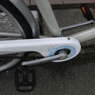 宮田アルミフレーム　２６インチ大変軽いママチャリ★自重１４キロ★新品部品多く使用★自転車整備士が整備の画像