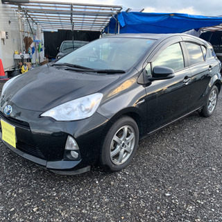 審査なし分割可能な車屋　燃費36キロのアクア　最上級グレードG ...
