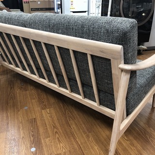 【トレファク府中店】シギヤマ家具 2人がけソファー グレーの画像