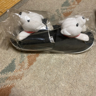 限定非売品！ソフトバンクお父さん犬 喋るスリッパ