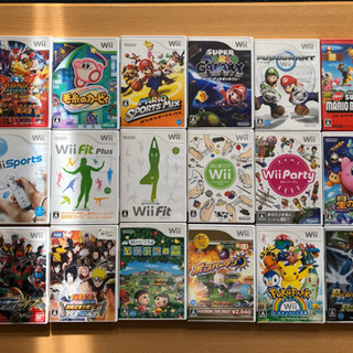 WiiU値下げしました　バラ売りも　相談にのりますの画像