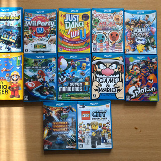 WiiU値下げしました　バラ売りも　相談にのりますの画像
