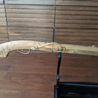 金色  観賞用 火縄銃の画像