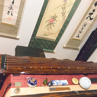 古琴 蕉葉式 老杉木 鹿角霜 天然漆 値段ご相談の画像