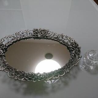 オシャレなミラートレー☆小物入れに☆引っ越し処分中