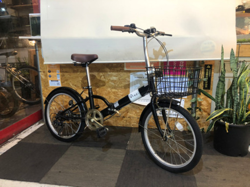 折りたたみ自転車　20インチ 6段変速