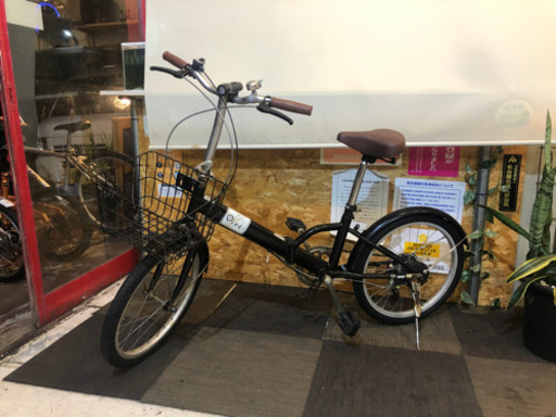 折りたたみ自転車　20インチ 6段変速