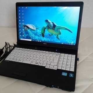【取引中】　☆Corei5+SSDで超快適動作☆　FUJITSU　LIFEBOOK　windows10　