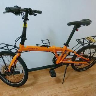 24段変速　20インチ　折りたたみ自転車　(通勤+ツーリング用)