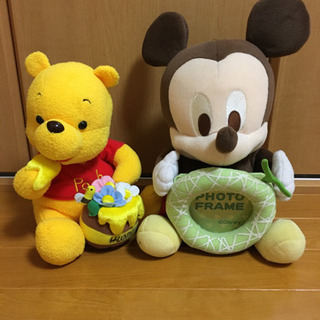 ディズニー　ぬいぐるみ2点