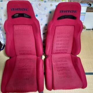 決まりました！BRIDE 旧BRIX　セミバケットシート　赤　レ...