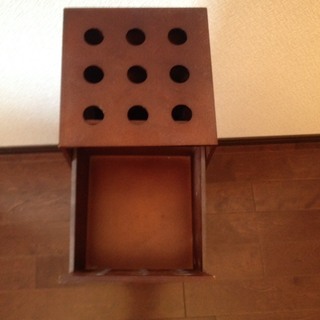 木製　5段  CDトラック　CDケースの画像