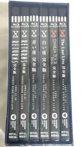 新品・未開封！ X JAPAN ブルーレイボックス Blu-ray BOX