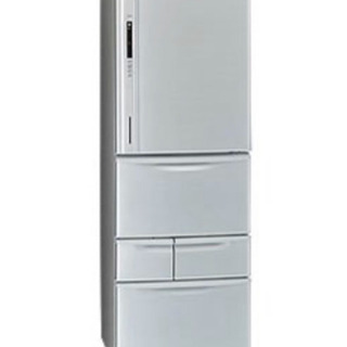 TOSIBA 東芝 5ドア ノンフロン冷凍冷蔵庫 428L シルバー 2010年製