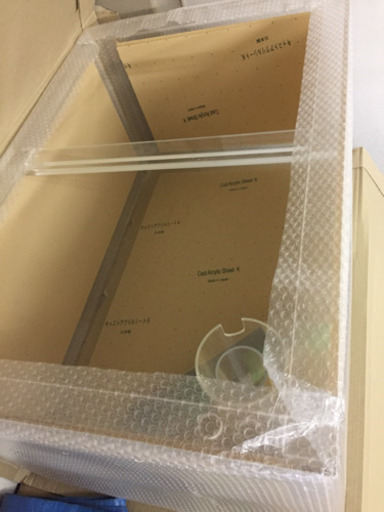 90x60x45のアクリルオーバーフロー