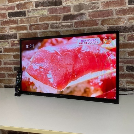 即日受渡可❣️1年使用 AQUOS32型 テレビ 23000円