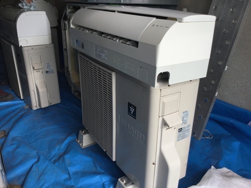 宮崎県内限定中古標準工事込み価格、2014年製 シャープ AY-D28SD-W 分解清掃済み 業者シーズオフ最安値