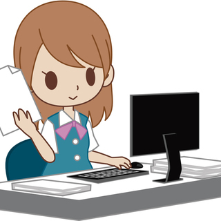 駅近し！残業なし、PC操作/電話応対etc(事務）髪&服自由ネイ...