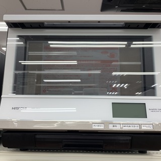 未使用品！HITACHIのスチーム機能付きオーブンレンジ！