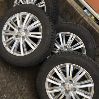 YOKOHAMA アイスガード スタッドレスタイヤ アルミホイール付き 175/65R15 