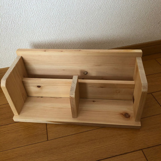 手づくりブックスタンド