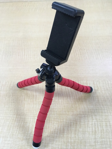 Dhana Style スマホ用ホルダー\bクネクネミニ三脚★0372