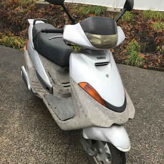 ヤマハ  シグナス125 登録書類無し　不動車　ネジ欠品多数　部品取り