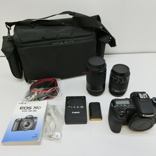 Canon デジタル一眼レフカメラ EOS 70D ダブルズーム...