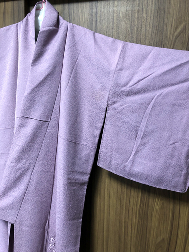 和服　着物　ピンク系　小柄の方
