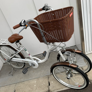 美品★三輪自転車★近隣有料配送可能