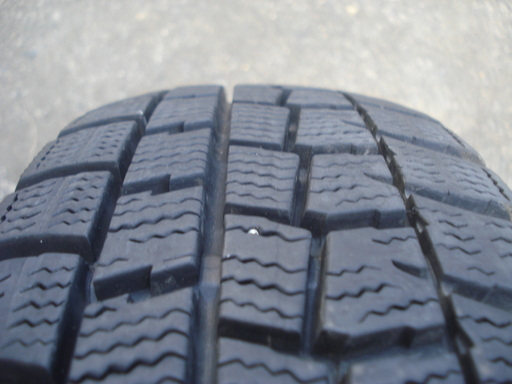 14インチ 軽自動車用ダンロップ155/65R14　中古スタッドレス　アルミセット