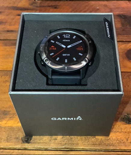 新品日本正規品⭐︎Garmin fenix 6X Sapphire Black DLC