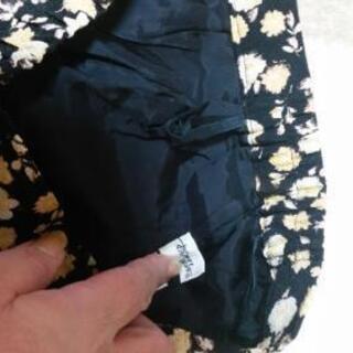 ちりめん生地のロングタイトスカート値下げ!の画像